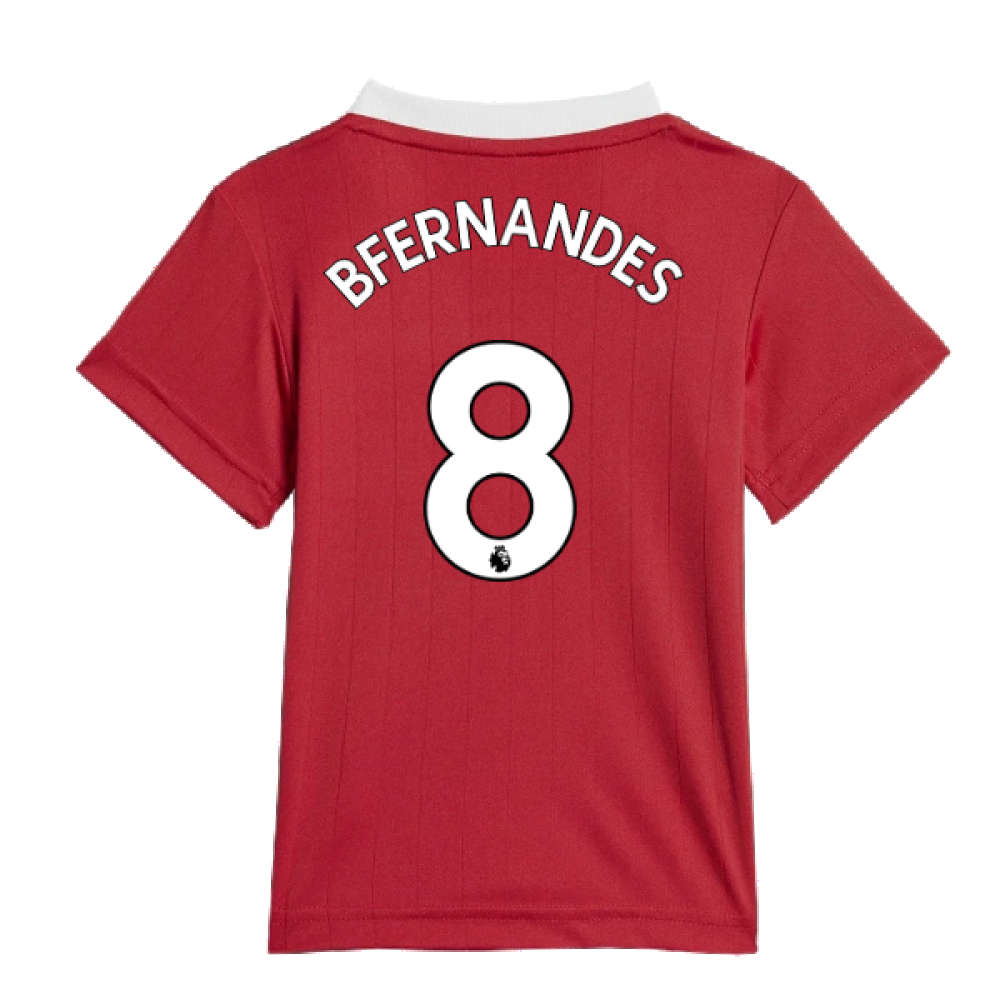 2022-2023 Man Utd Home Baby Kit (B FERNANDES 8)