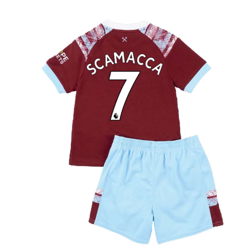 2022-2023 West Ham Home Baby Kit (SCAMACCA 7)