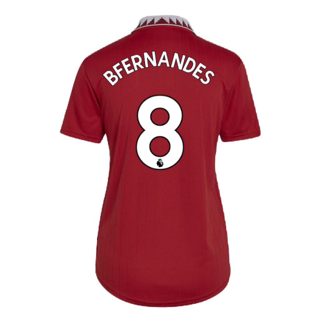 2022-2023 Man Utd Home Shirt (Ladies) (B FERNANDES 8)