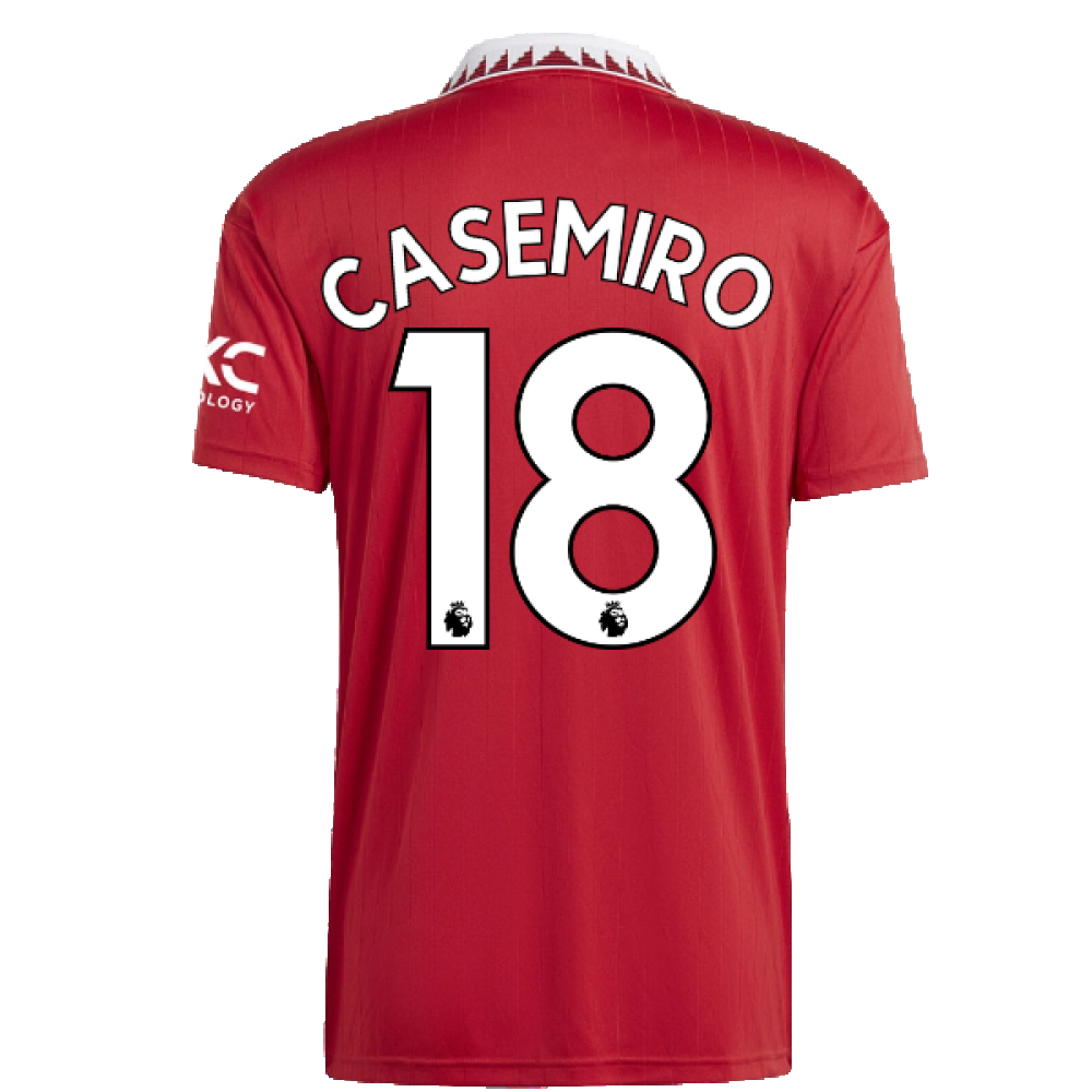 2022-2023 Man Utd Home Shirt (CASEMIRO 18)