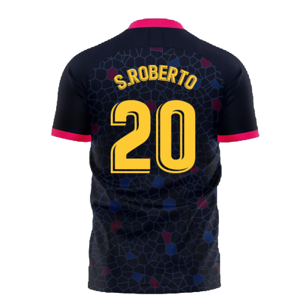 Catalonia 2024-2025 Away Concept Football Kit (Libero) (S.ROBERTO 20)