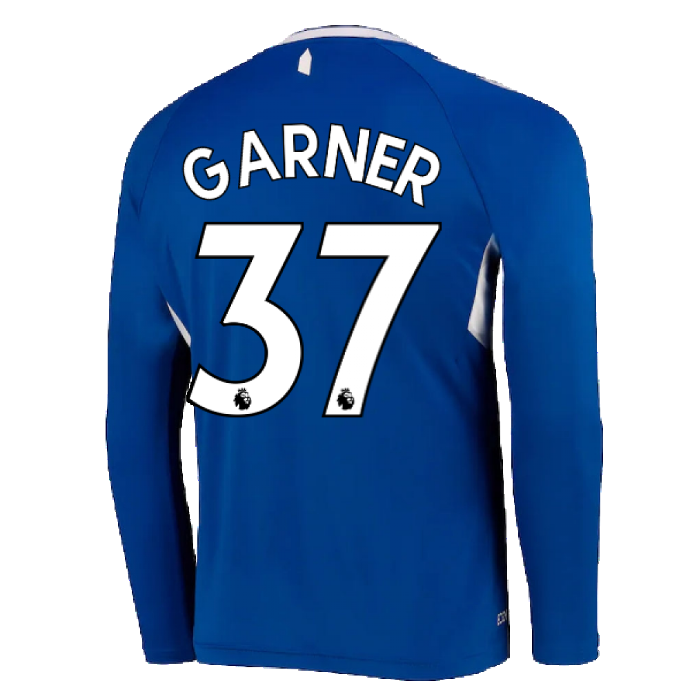 2022-2023 Everton Home Long Sleeve Shirt (GARNER 37)