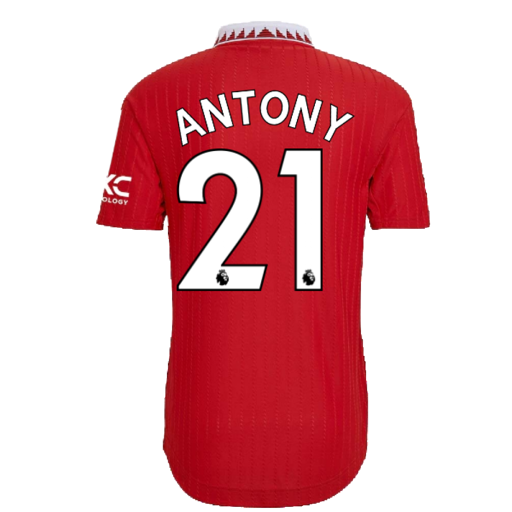 2022-2023 Man Utd Authentic Home Shirt (ANTONY 21)