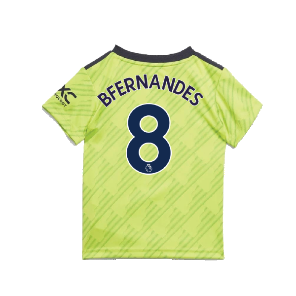 2022-2023 Man Utd Third Baby Kit (B FERNANDES 8)