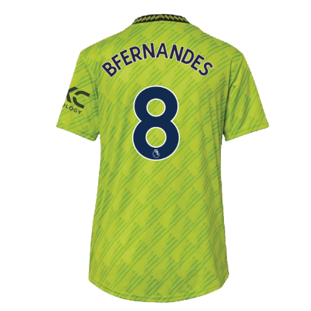 2022-2023 Man Utd Third Shirt (Ladies) (B FERNANDES 8)