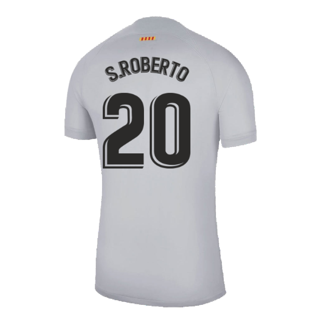 2022-2023 Barcelona Third Shirt (S.ROBERTO 20)