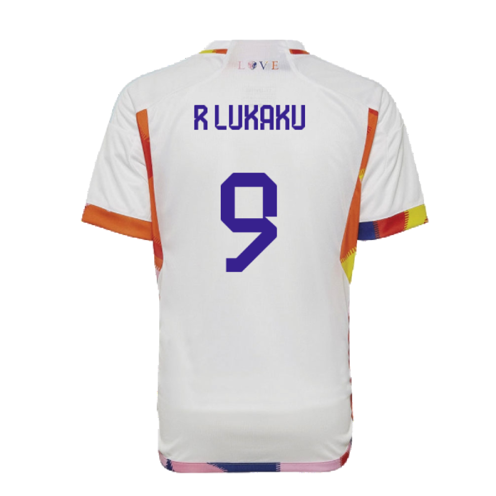 2022-2023 Belgium Away Shirt (Kids) (R LUKAKU 9)