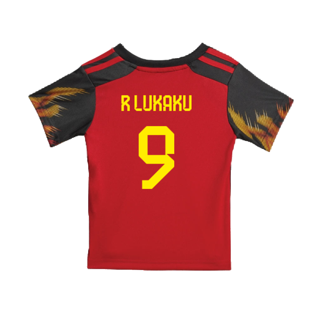 2022-2023 Belgium Home Baby Kit (R LUKAKU 9)