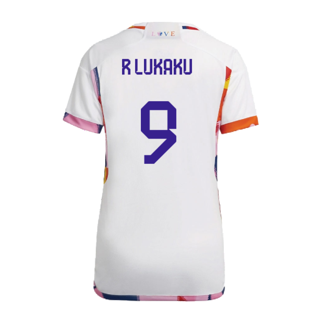 2022-2023 Belgium Away Shirt (Ladies) (R LUKAKU 9)