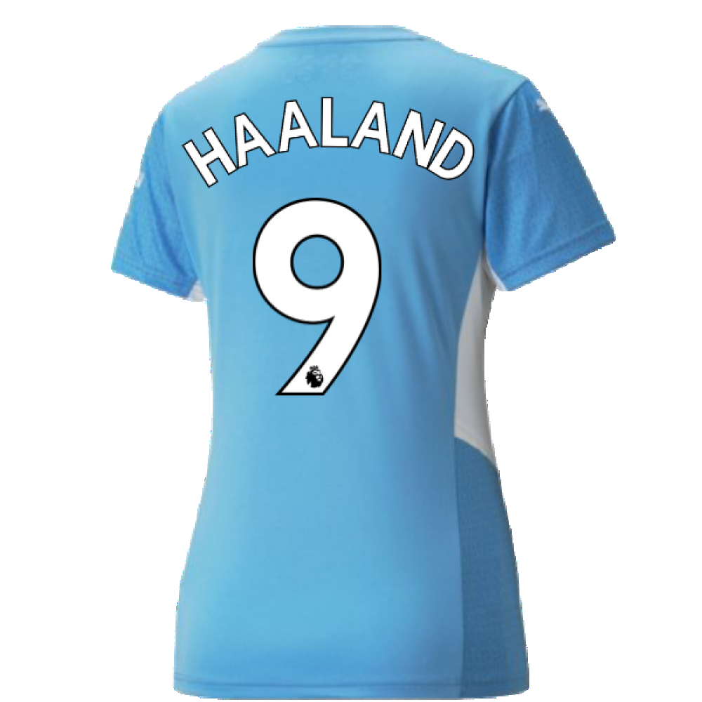 2021-2022 Man City Womens Home Shirt (HAALAND 9)