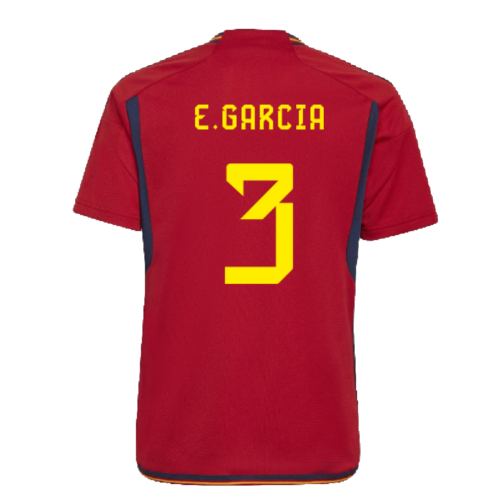 2022-2023 Spain Home Shirt (Kids) (E.Garcia 3)