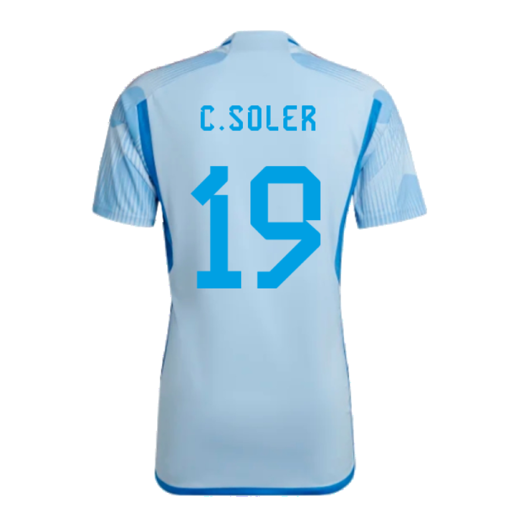 2022-2023 Spain Away Shirt (C.Soler 19)