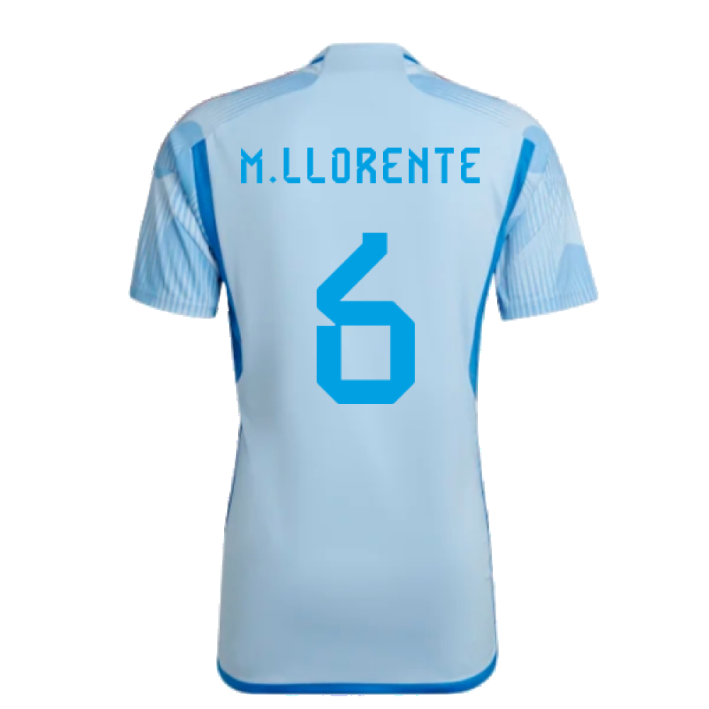 2022-2023 Spain Away Shirt (M.Llorente 6)