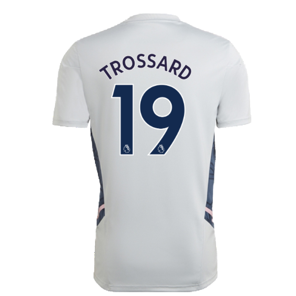 2022-2023 Arsenal Training Shirt (Clear Onix) (Trossard 19)