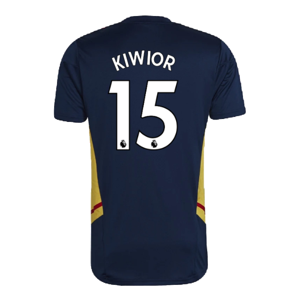 2022-2023 Arsenal Training Shirt (Navy) (Kiwior 15)