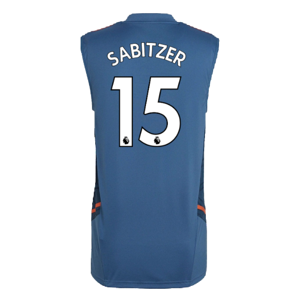 2022-2023 Man Utd Sleeveless Jersey (Blue) (Sabitzer 15)