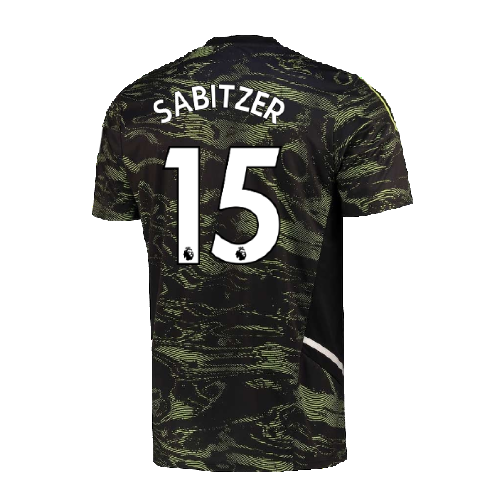 2022-2023 Man Utd EU Training Jersey (Solar Slime) (Sabitzer 15)