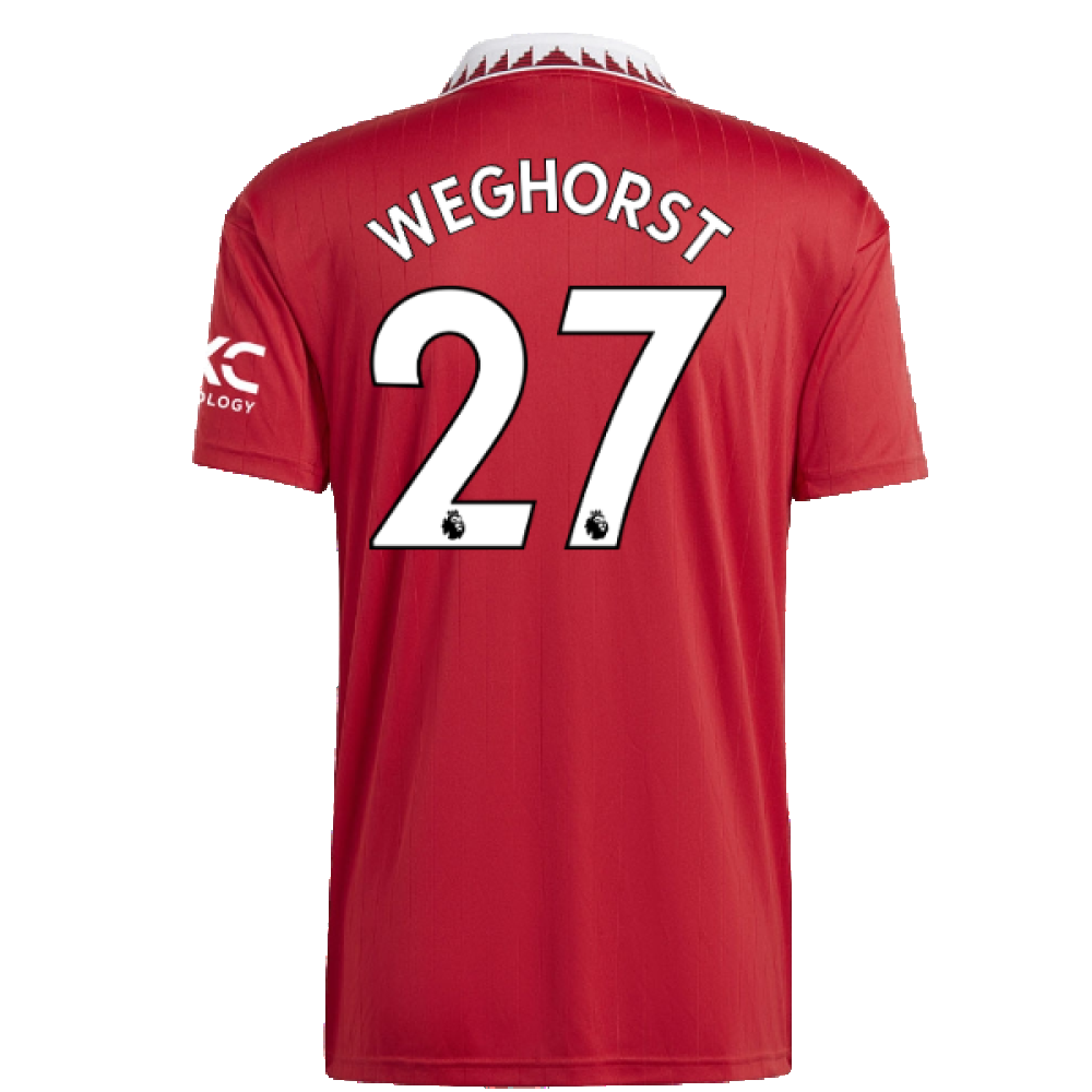 2022-2023 Man Utd Home Shirt (Weghorst 27)