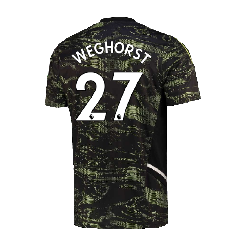 2022-2023 Man Utd EU Training Jersey (Solar Slime) (Weghorst 27)