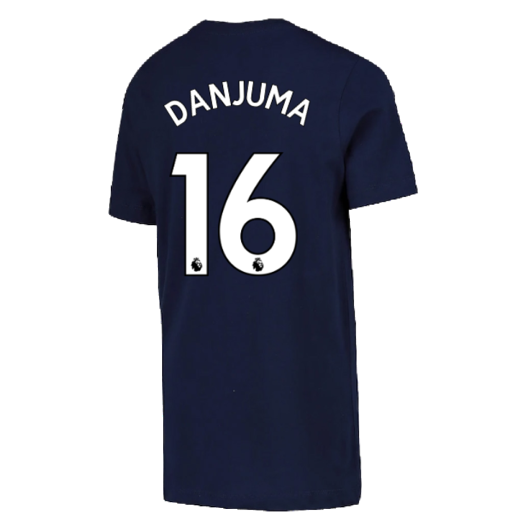 2022-2023 Tottenham Swoosh Tee (Navy) (Danjuma 16)