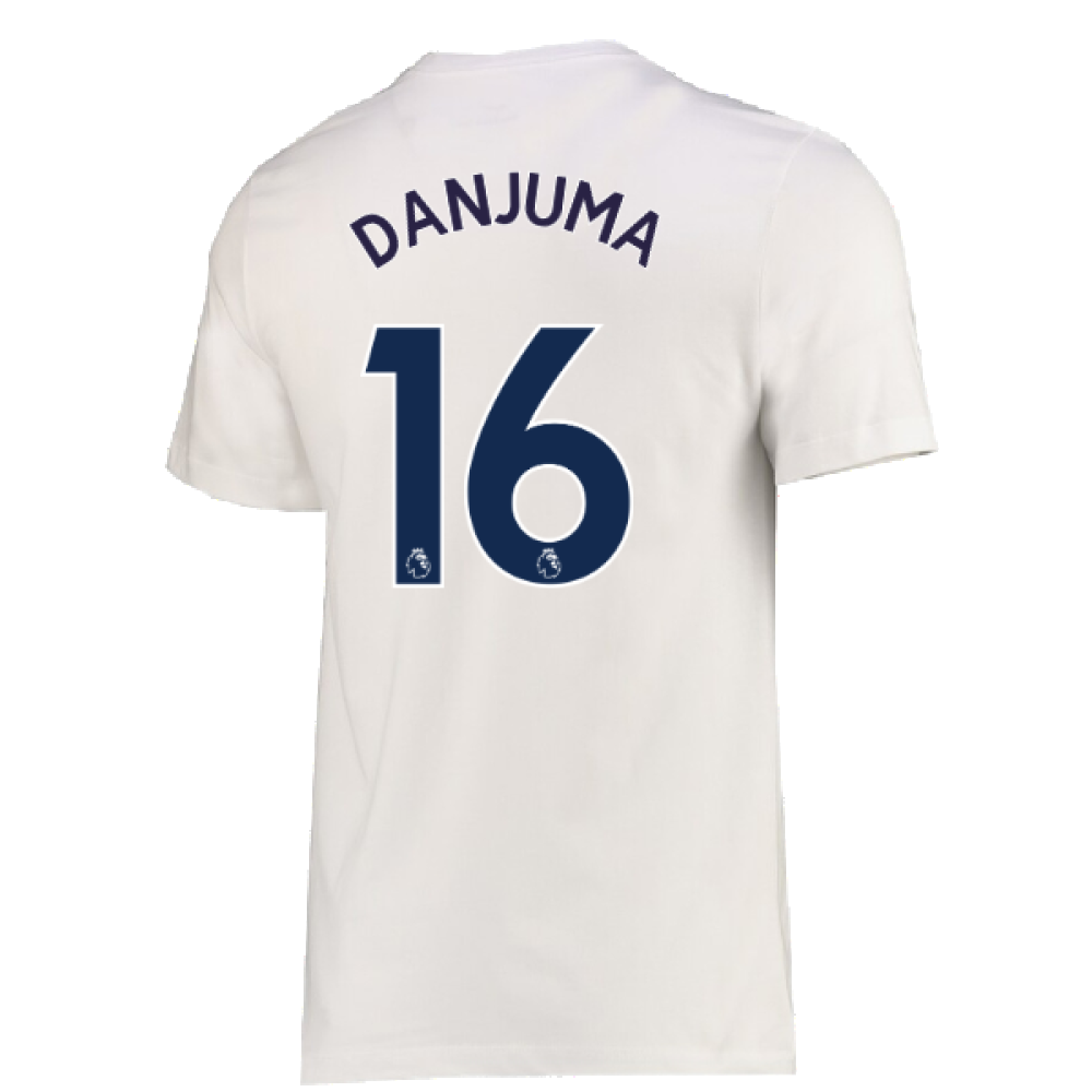 2022-2023 Tottenham Swoosh Tee (White) - Kids (Danjuma 16)