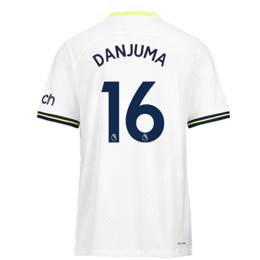 2022-2023 Tottenham Vapor Home Shirt (Danjuma 16)