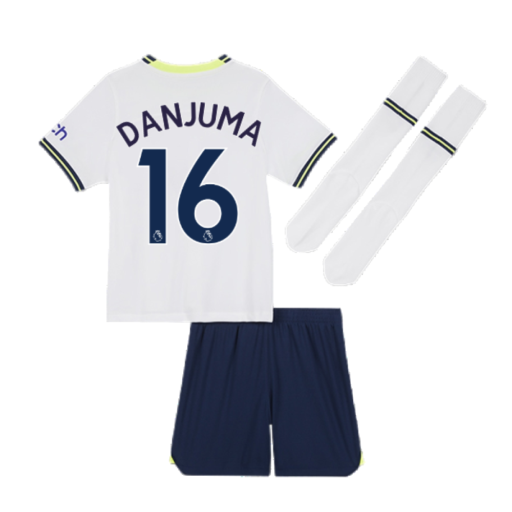 2022-2023 Tottenham Little Boys Home Mini Kit (Danjuma 16)