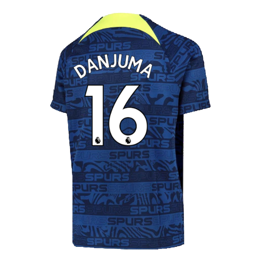 2022-2023 Tottenham Pre-Match Training Shirt (Indigo) (Danjuma 16)