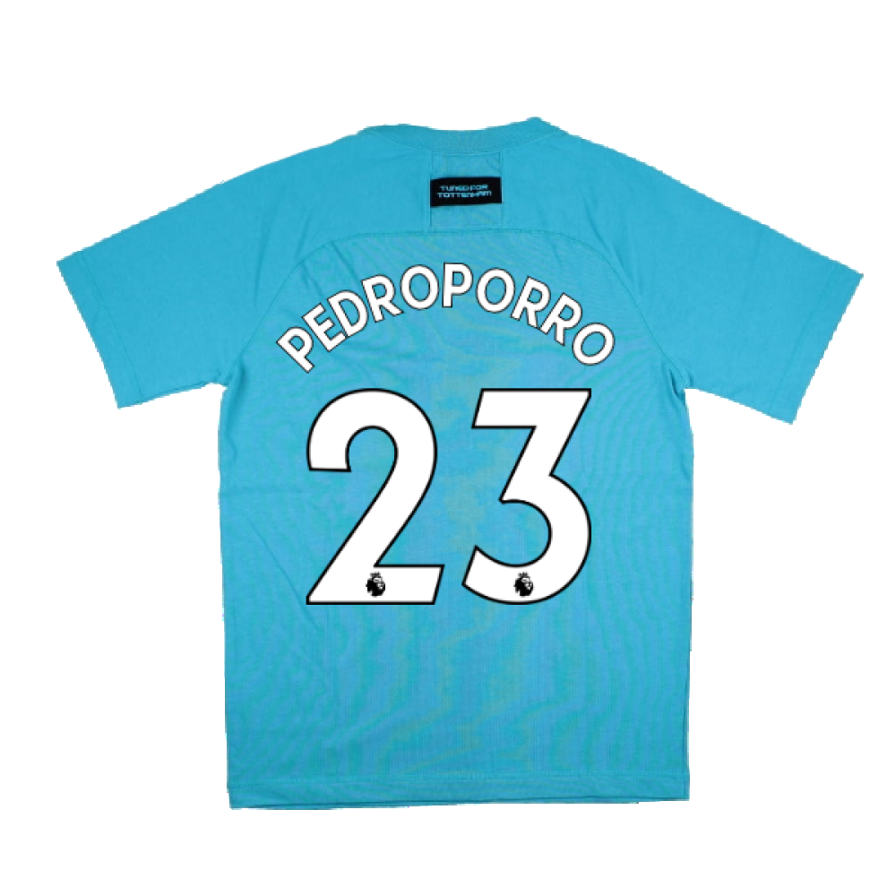 2022-2023 Tottenham CL Travel Top (Dark Turquoise) (Pedro Porro 23)