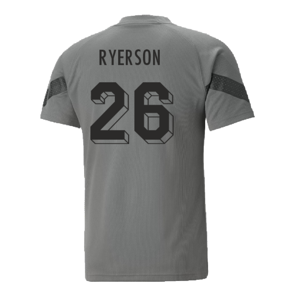 2022-2023 Borussia Dortmund Training Jersey (Smoked Pearl) (Ryerson 26)