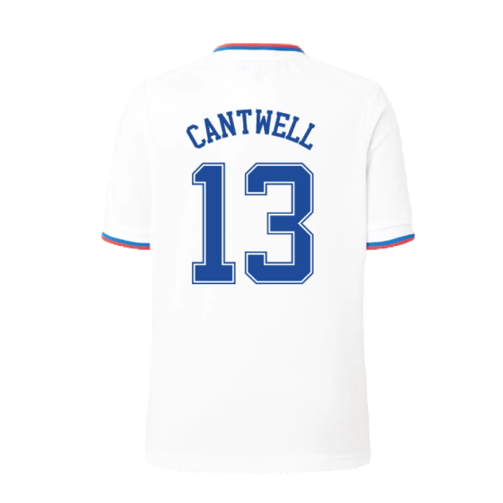 2022-2023 Rangers Away Shirt (Kids) (Cantwell 13)