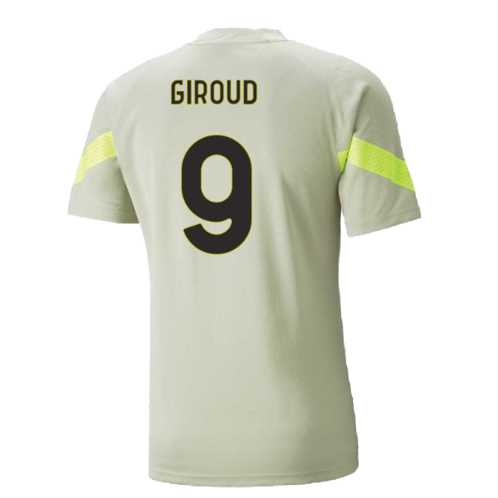 2022-2023 AC Milan Training Jersey (Spring Moss) (Giroud 9)