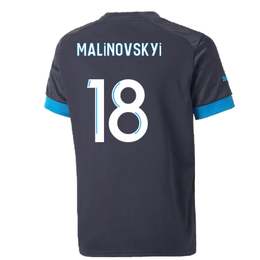 2022-2023 Marseille Away Shirt (Kids) (Malinovskyi 18)