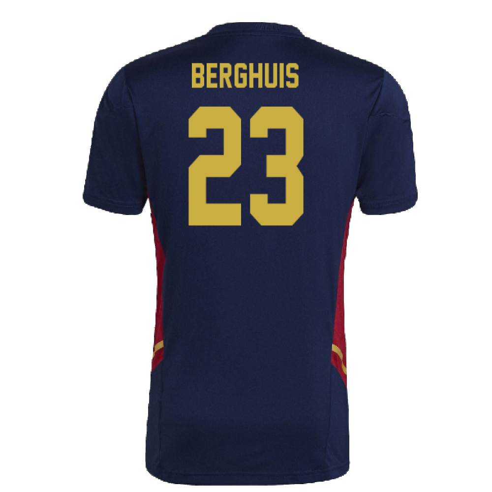 2022-2023 Ajax Training Jersey (Navy) (Berghuis 23)