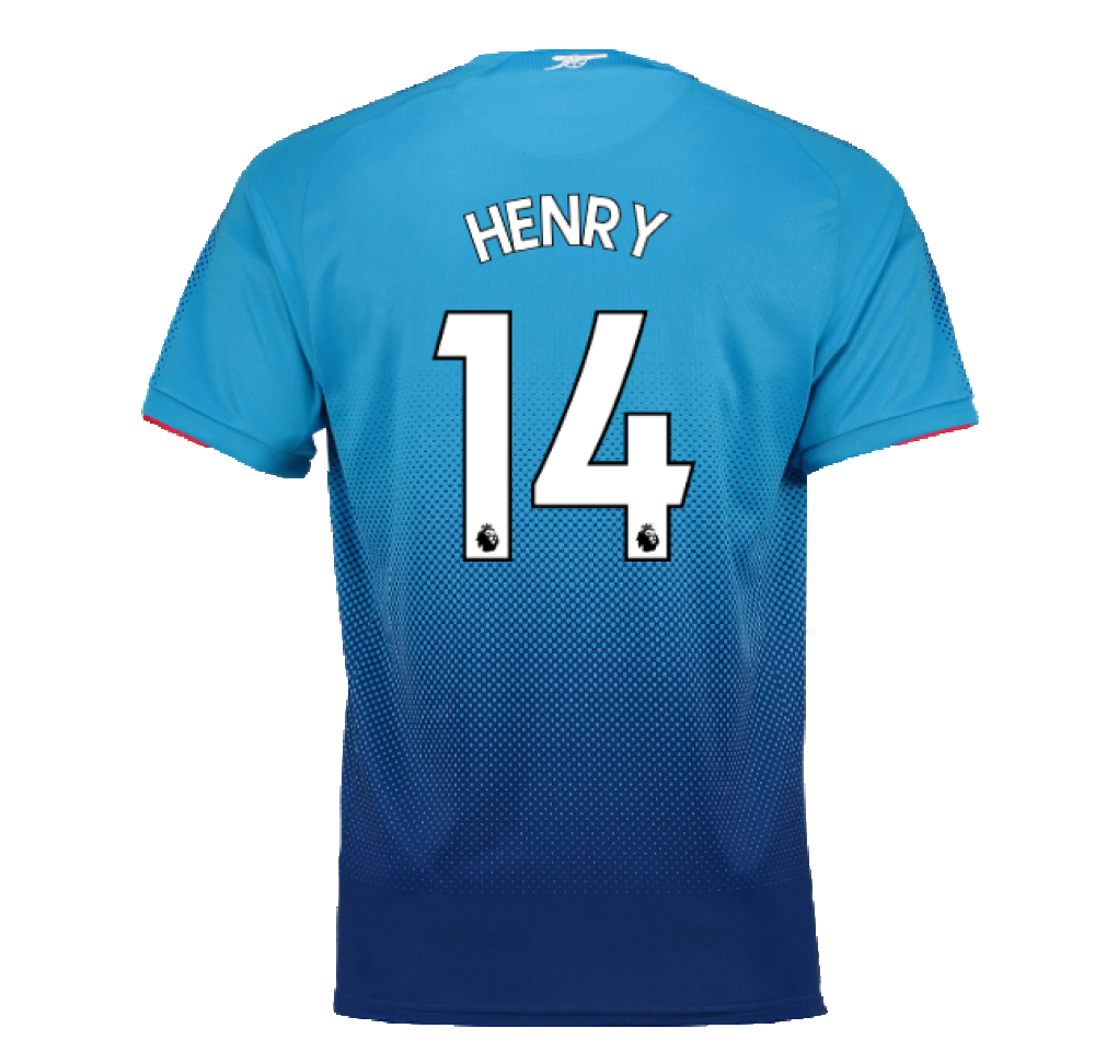 2017-2018 Arsenal Away Shirt (Henry 14) - Kids