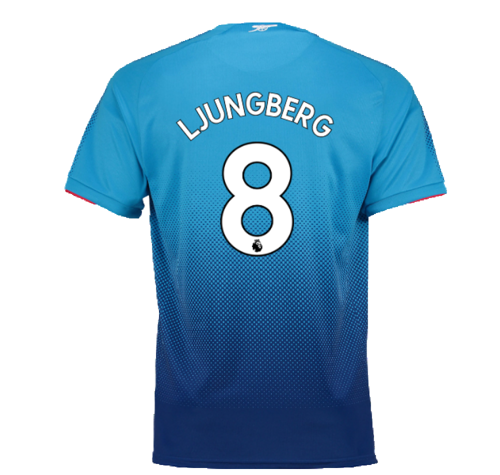 2017-2018 Arsenal Away Shirt (Ljungberg 8) - Kids