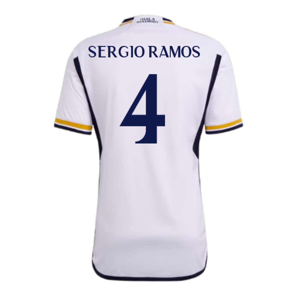 2023-2024 Real Madrid Home Shirt (Sergio Ramos 4)