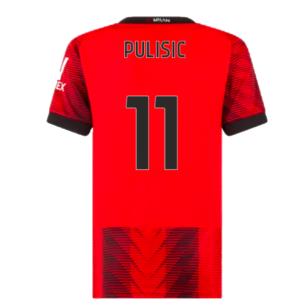 2023-2024 AC Milan Home Shirt (Ladies) (Pulisic 11)