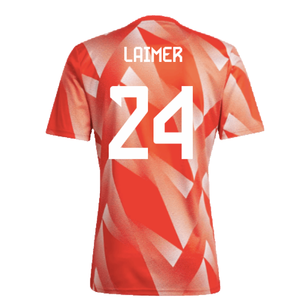 2023-2024 Bayern Munich Pre-Match Shirt (Red) (Laimer 24)