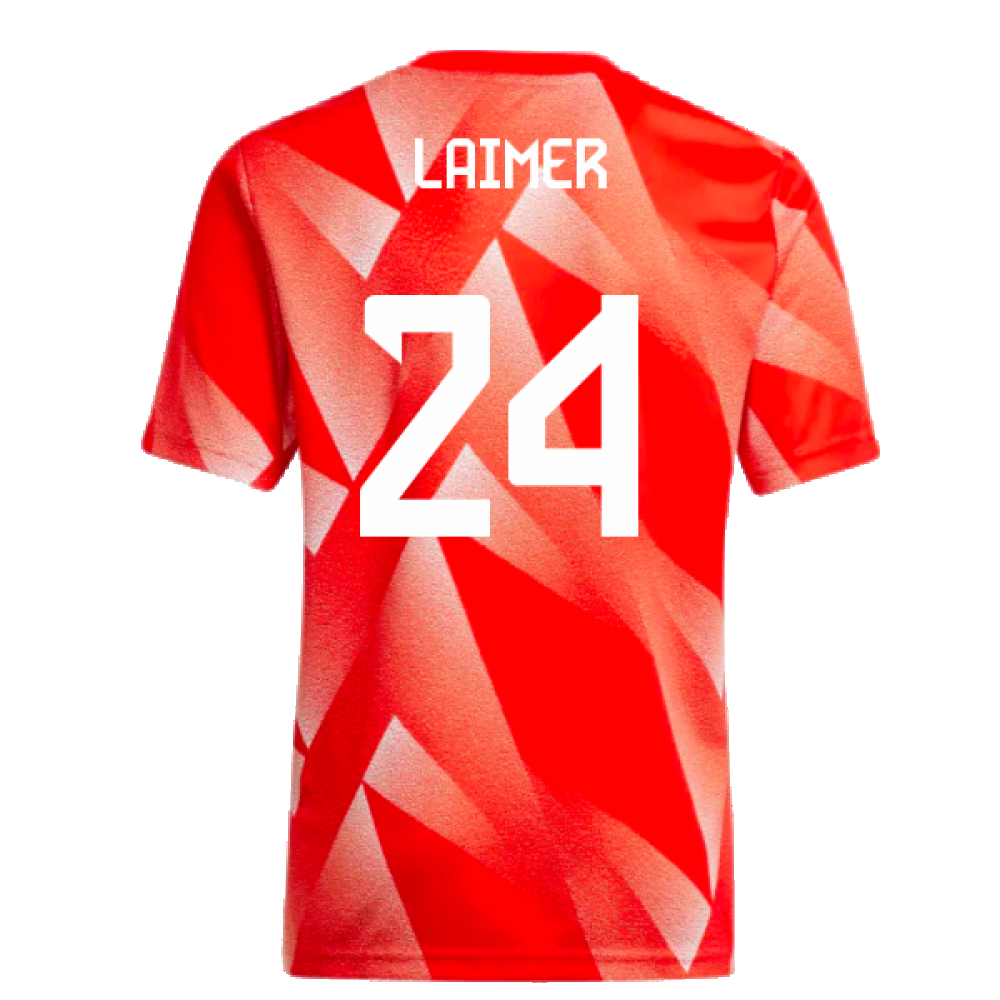 2023-2024 Bayern Munich Pre-Match Shirt (Red) - Kids (Laimer 24)