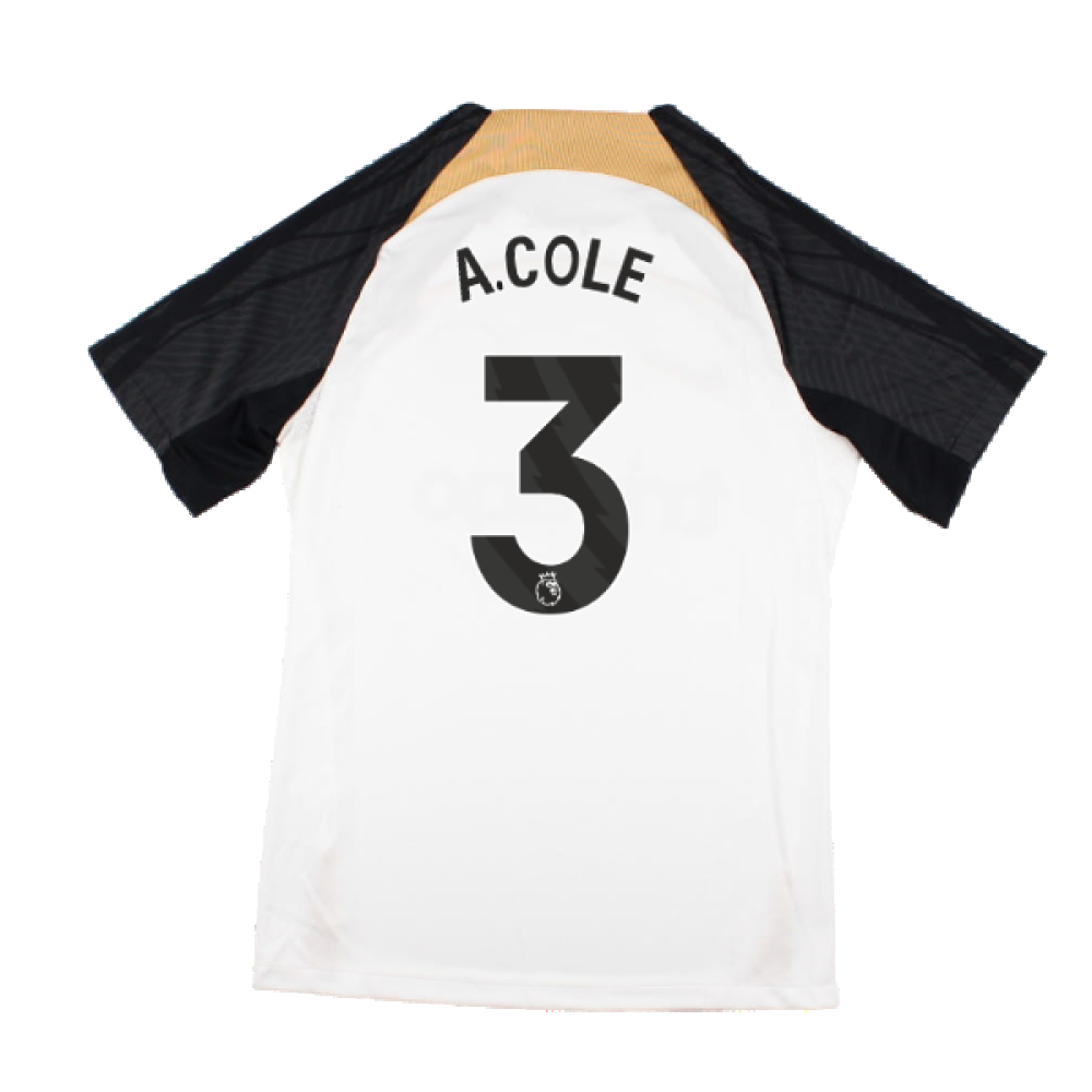 2023-2024 Chelsea Strike Training Shirt (White) (A.COLE 3)