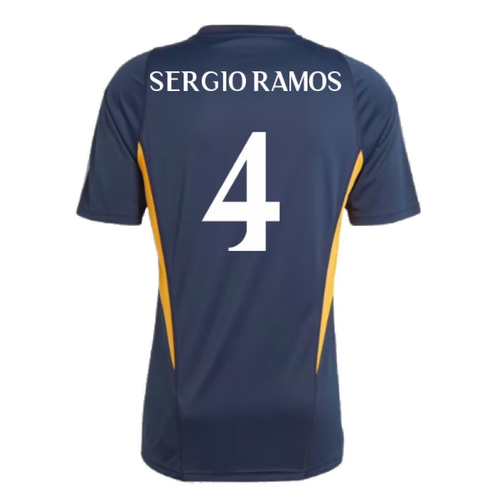 2023-2024 Real Madrid Training Shirt (Legend Ink) (Sergio Ramos 4)