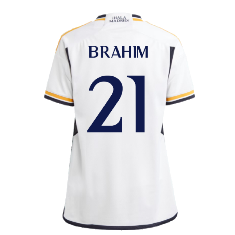 2023-2024 Real Madrid Home Shirt (Kids) (Brahim 21)