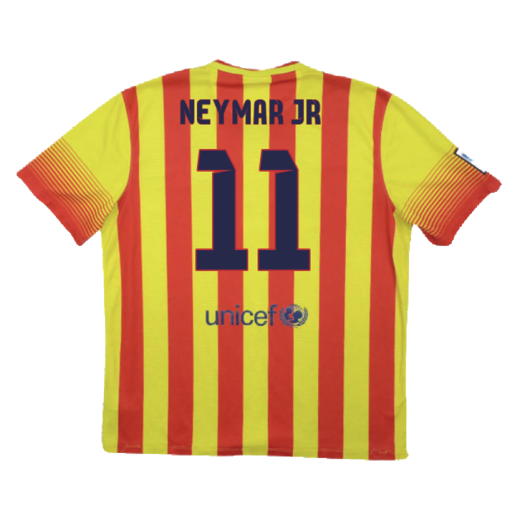 2013-2014 Barcelona Away Shirt (Neymar Jr 11)