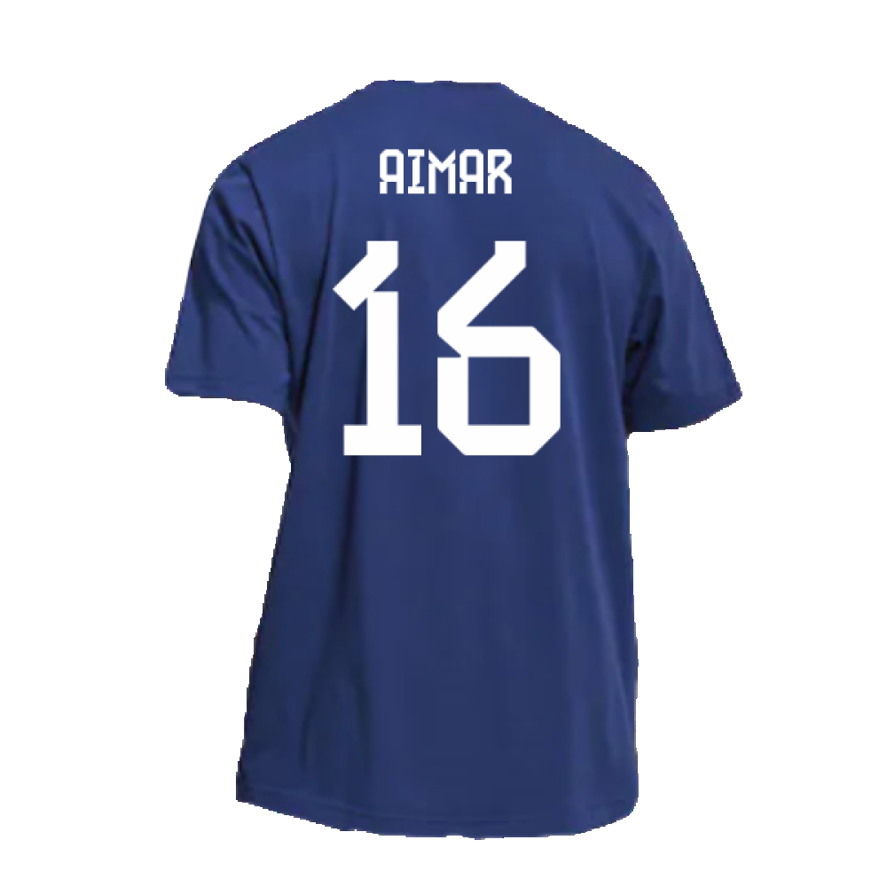 2022-2023 Argentina DNA Graphic Tee (Night Indigo) (AIMAR 16)