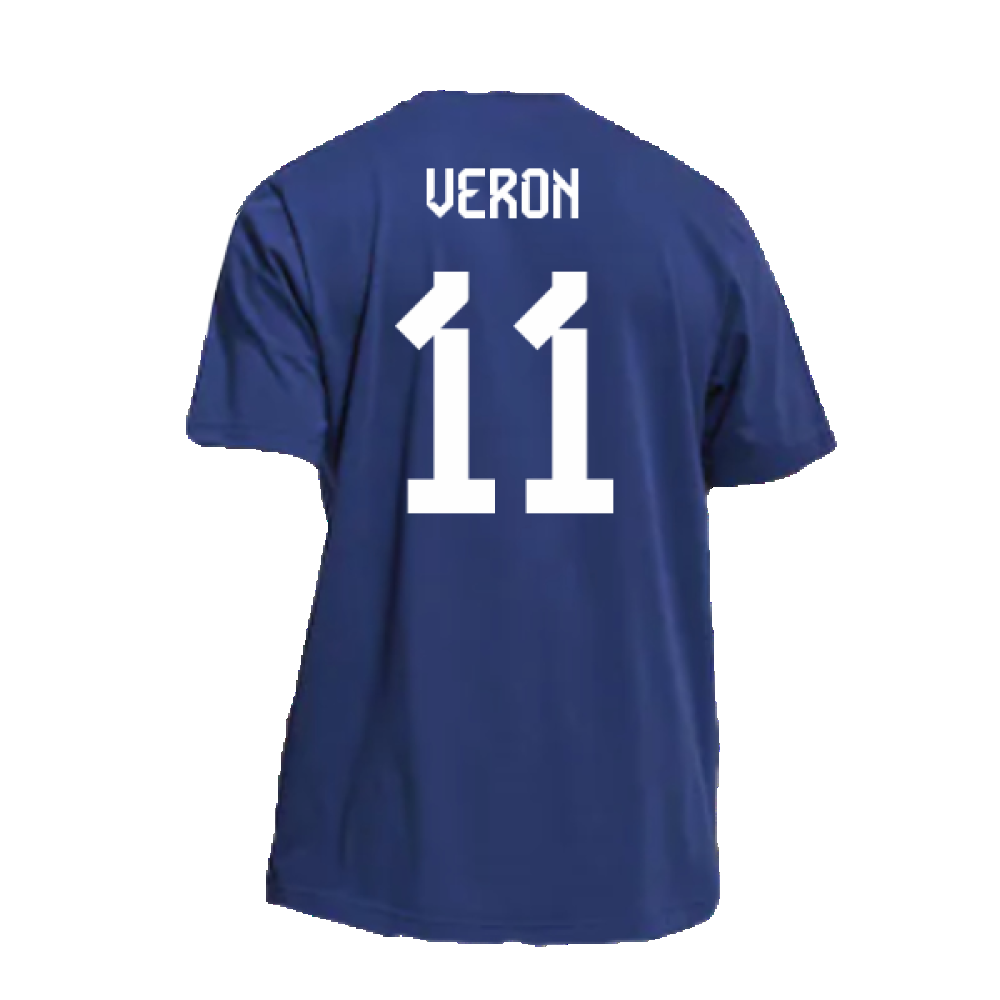 2022-2023 Argentina DNA Graphic Tee (Night Indigo) (VERON 11)