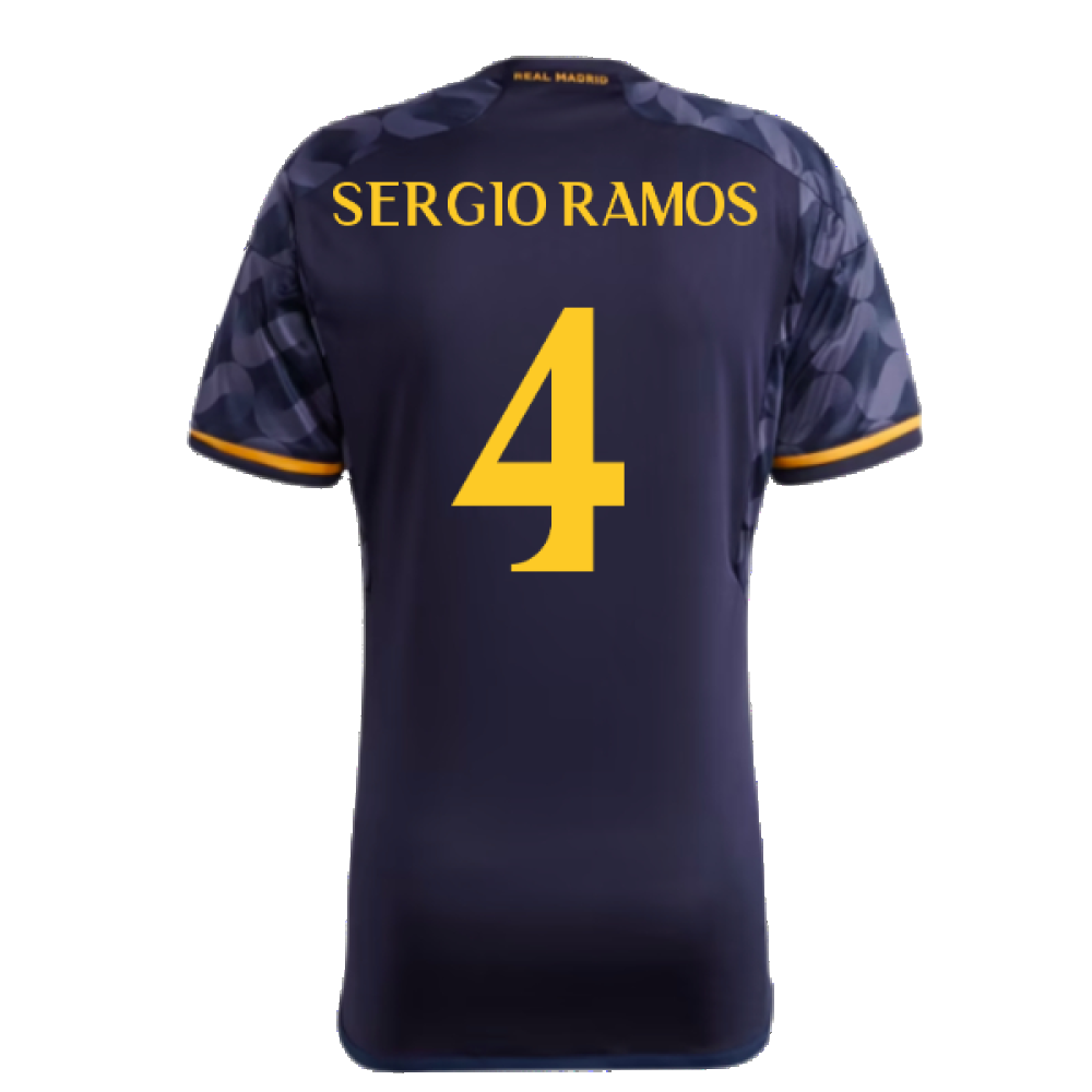 2023-2024 Real Madrid Away Shirt (Sergio Ramos 4)