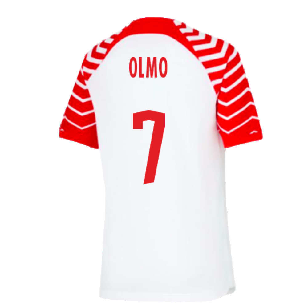 2023-2024 Red Bull Leipzig Home Shirt (Kids) (Olmo 7)