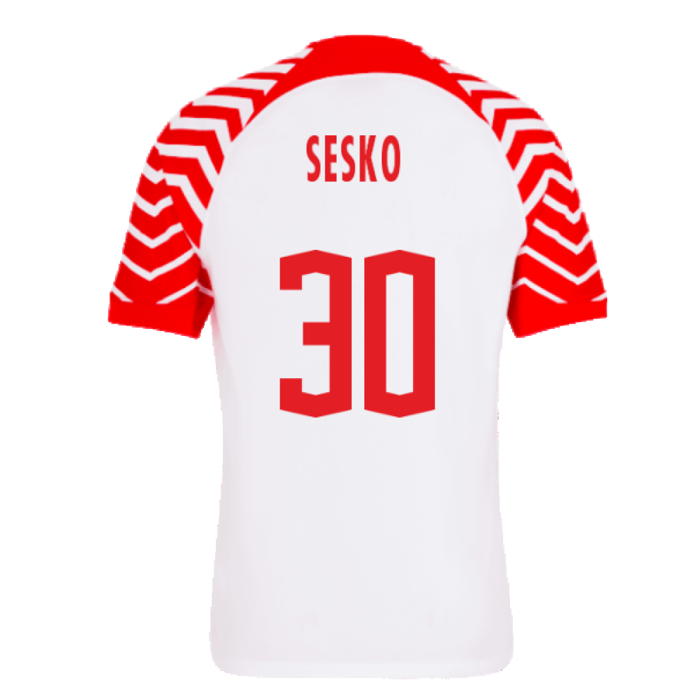 2023-2024 Red Bull Leipzig Home Shirt (Sesko 30)