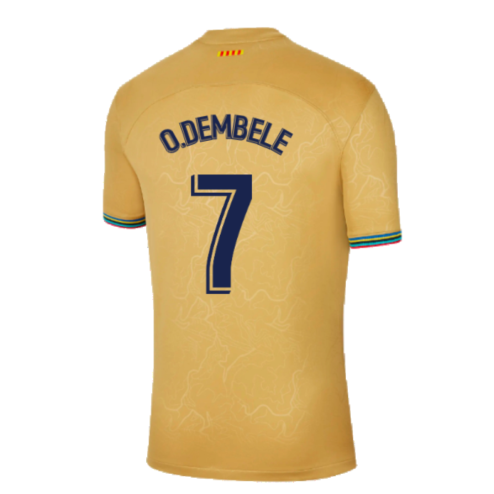 2022-2023 Barcelona Vapor Match Third Shirt (O.DEMBELE 7)